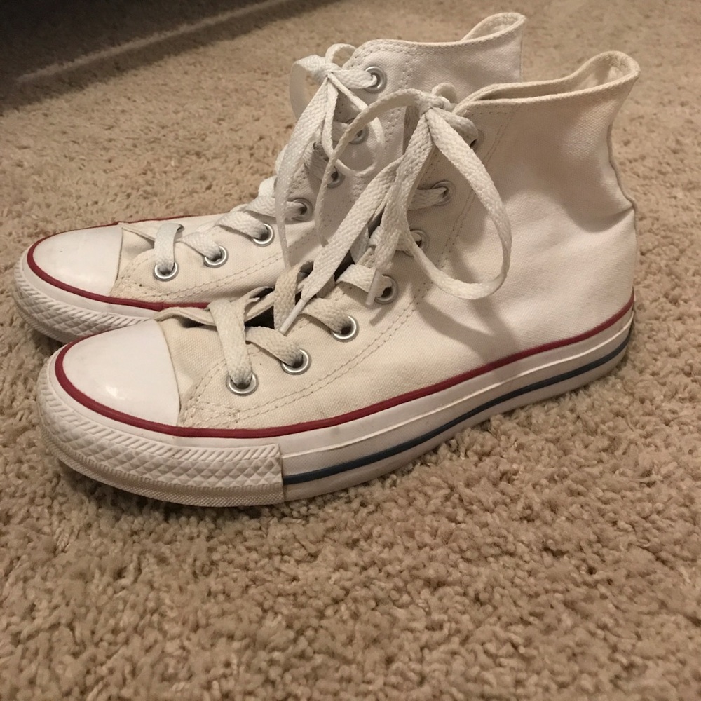 White high top converse